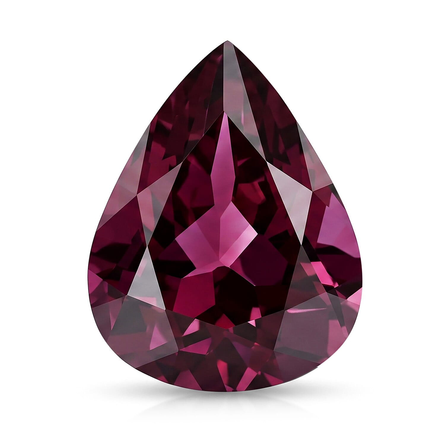 AAA Orissa Rhodolite Garnet (Pear Free Size) 2.58 ctw