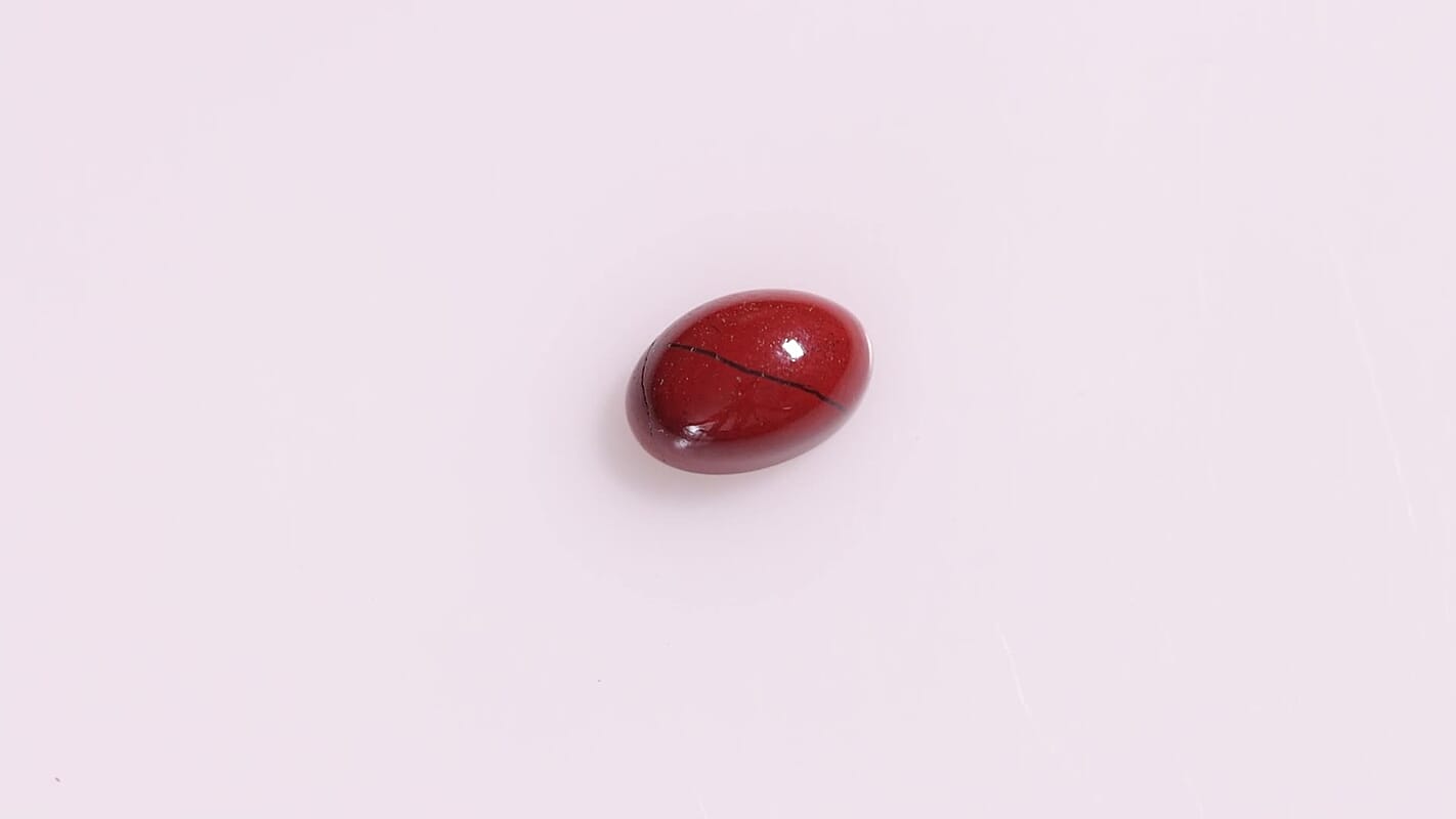 Red Jasper (Ovl 12x8 mm) 3.48 ctw