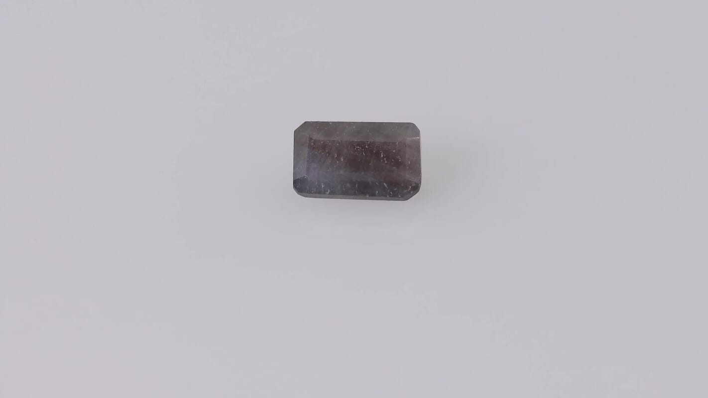 Silver Sapphire (Oct 5x3 mm) 0.12 ctw