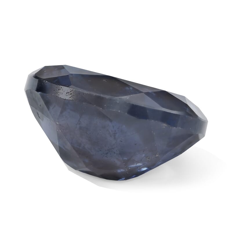 Silver Sapphire (Ovl 7x5 mm) 0.98 ctw