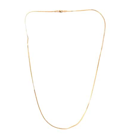 22K Yellow Gold Foxtail Necklace 22 Inches 4.70 Grams image number 3