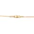 22K Yellow Gold Foxtail Necklace 22 Inches 4.70 Grams image number 4