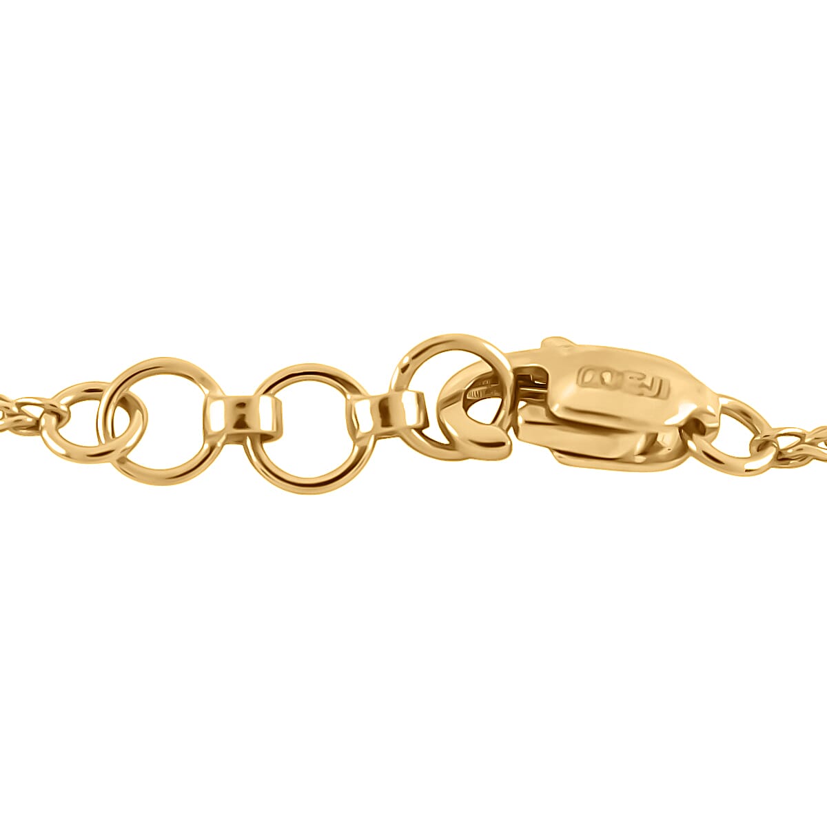 22K Yellow Gold Spiga Bracelet (7.25 In) 2 Grams image number 2