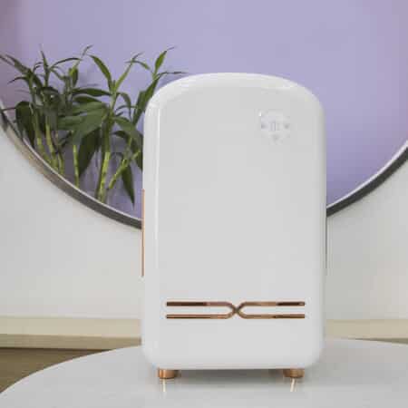 CookieFace Cosmetics Beauty & Beverage Refrigerator - Artic White | Portable Refrigerator | Skincare Fridge | Beverage Fridge image number 1