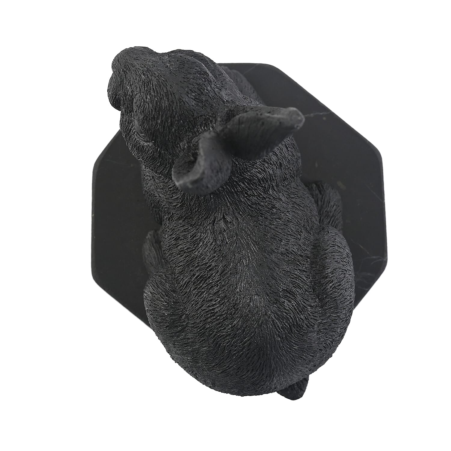 Rabbit Shungite Figurine, Home Decor Figurine, Decorative Figurine, Living Room Decor