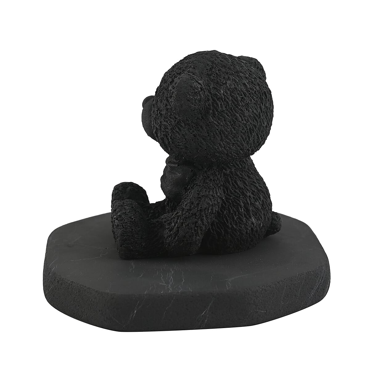 Teddy Bear Shungite Figurine, Home Decor Figurine, Decorative Figurine, Living Room Decor image number 5