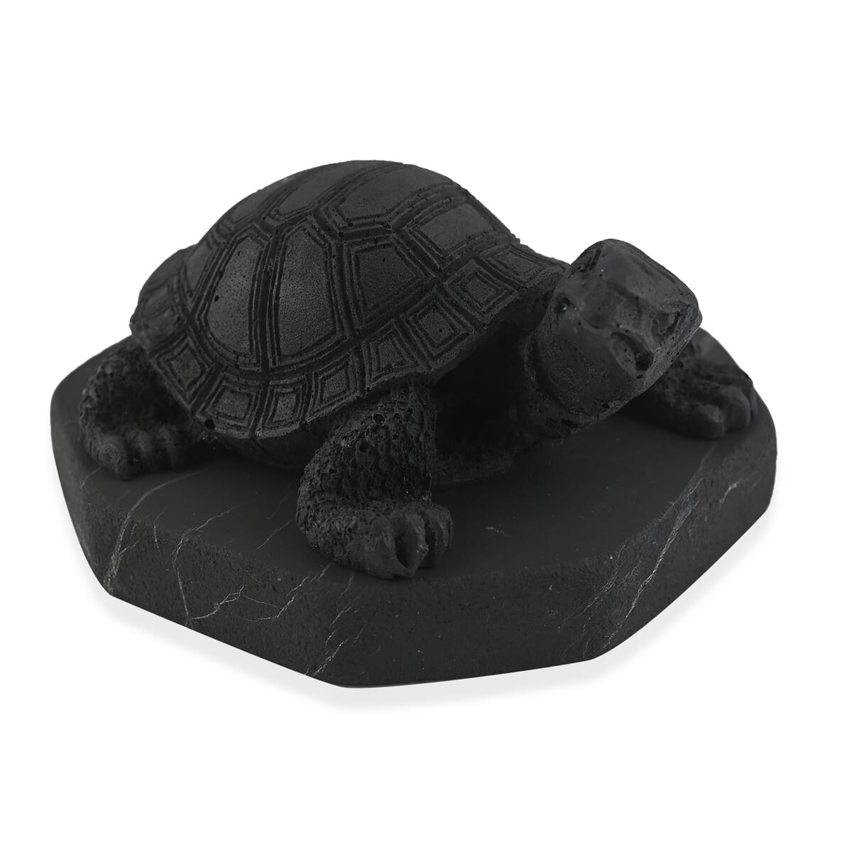 Turtle Shungite Figurine, Home Decor Figurine, Decorative Figurine, Living Room Decor image number 0