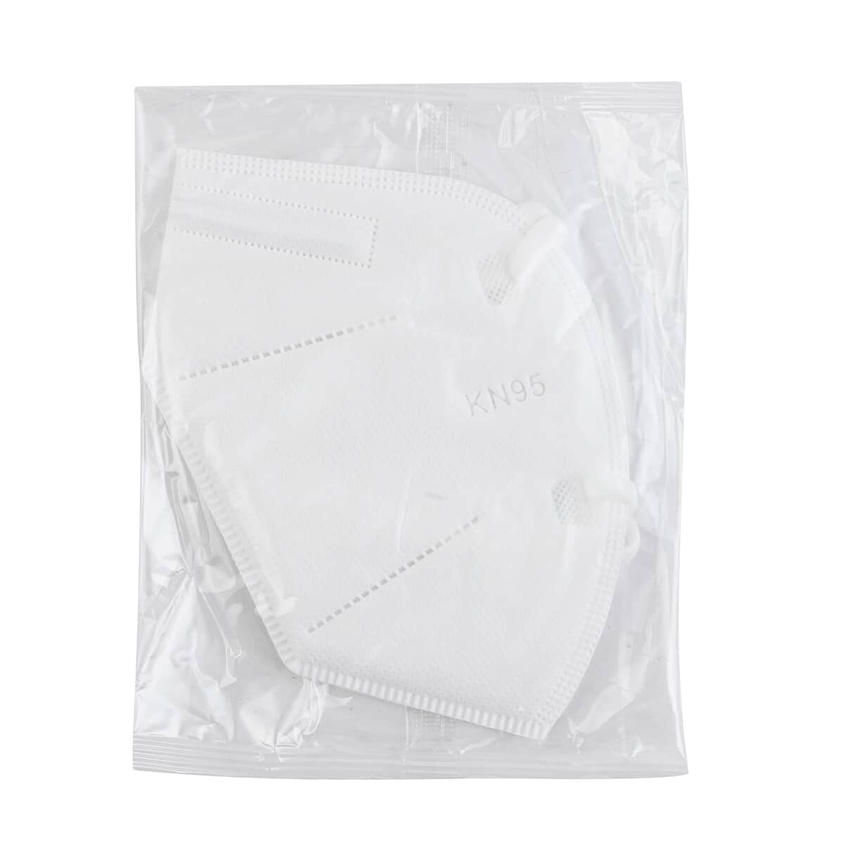 White 20pcs KN95 Masks 5 Layer (Non Returnable) image number 5