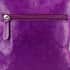 VIVID by SUKRITI Purple Traditional Elephant Safari Pattern Hand Painted Genuine Leather Crossbody Bag image number 5