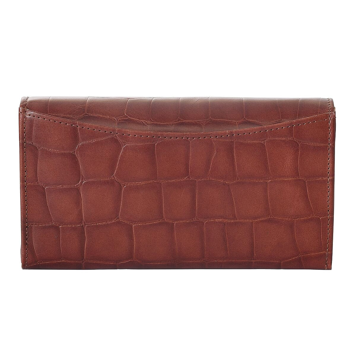 Union Code Cognac RFID Genuine Leather Wallet for Women | Leather Purse | Card Holder | Designer Wallet image number 5
