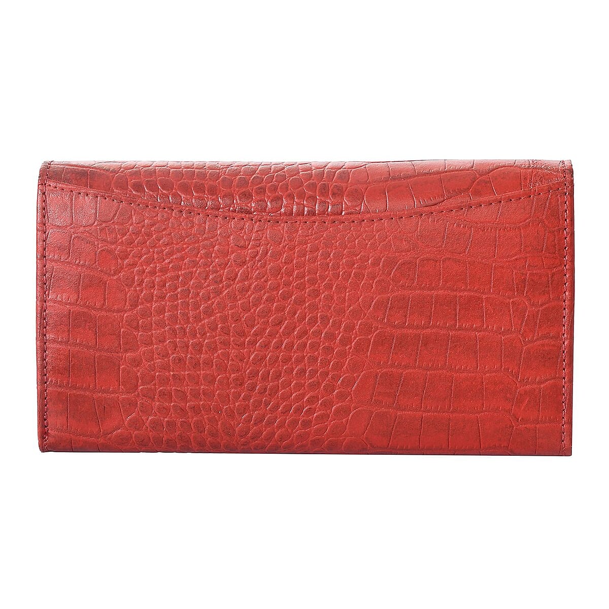 Union Code Red RFID Genuine Leather Wallet for Women | Leather Purse | Card Holder | Designer Wallet image number 5
