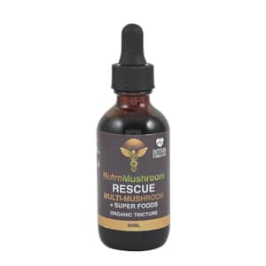 NutroMushroom Rescue Multi-Mushroom Super Foods Organic Tincture 60ML