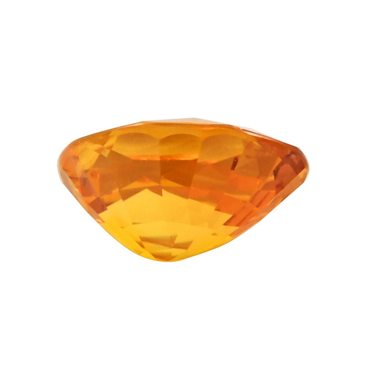 AAAA Sunset Sapphire (Ovl 8x6mm) 1.50 ctw