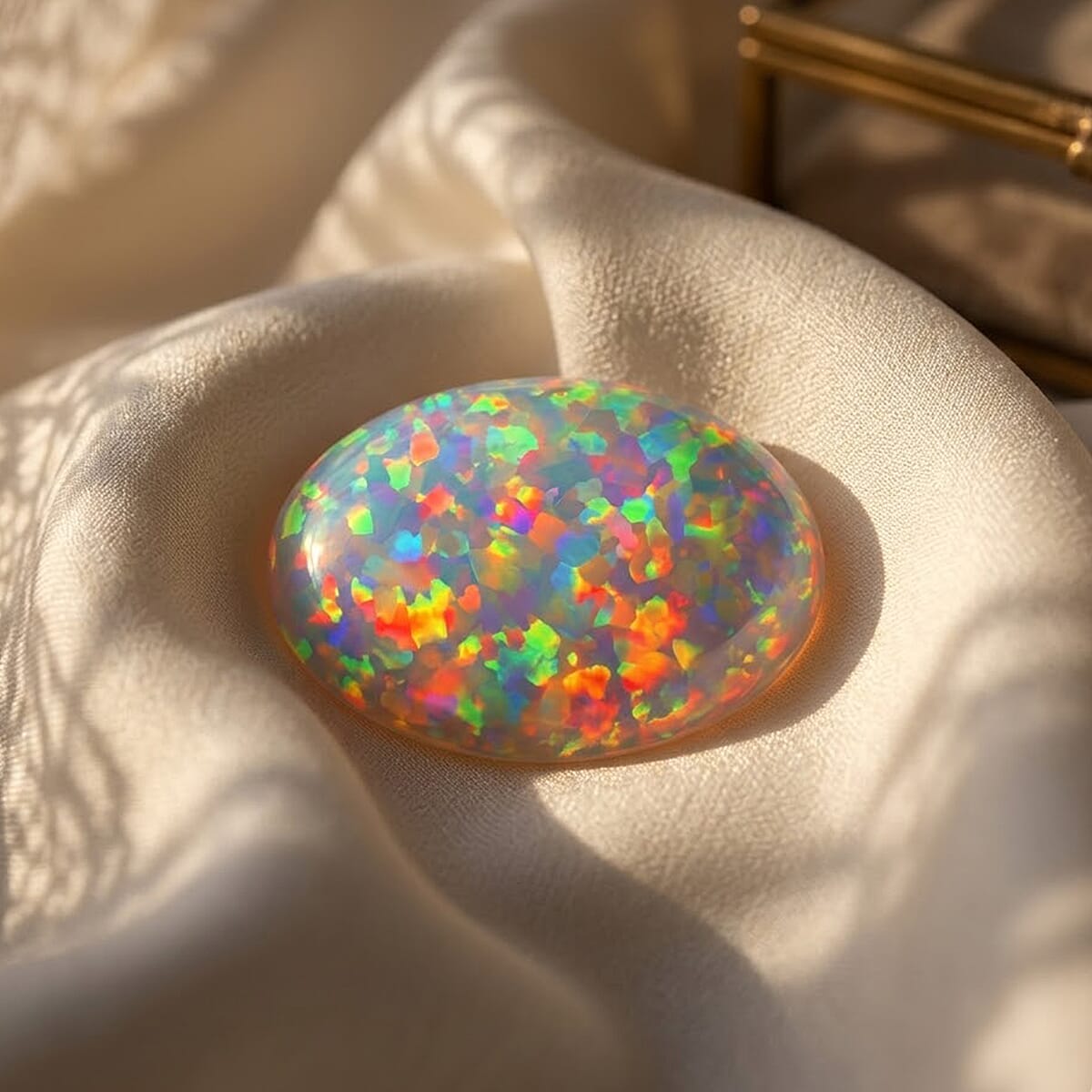 AAAA Australian White Opal (Ovl Free Size) 4.00 ctw