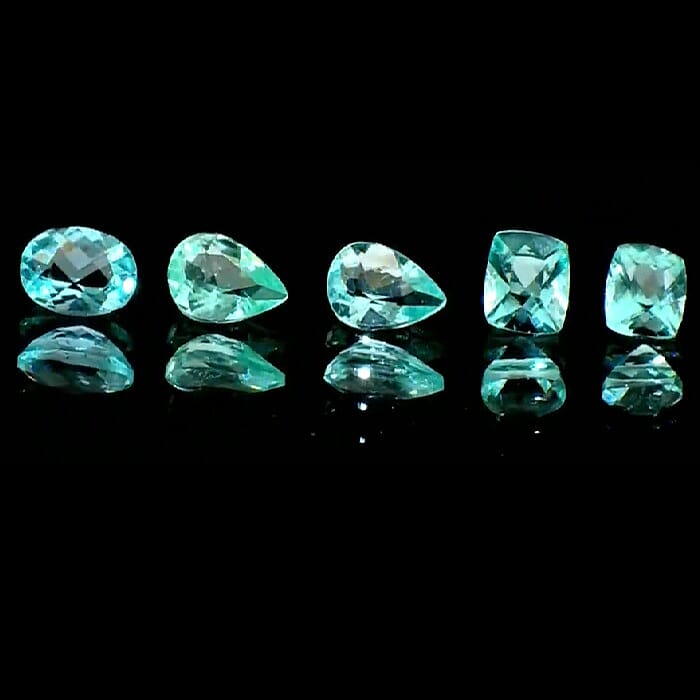 Gem Hunter AAA Paraiba Tourmaline (Size, Qty and Shape Varies) 1.00 ctw