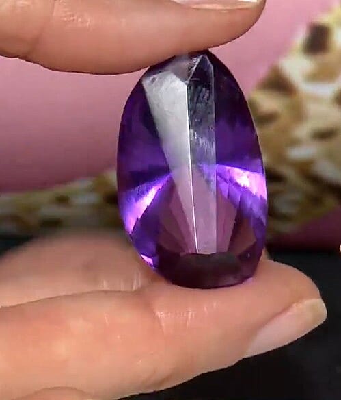 Certified and Appraised AAAA Amethyst (Fancy Free Size) 42.15 ctw