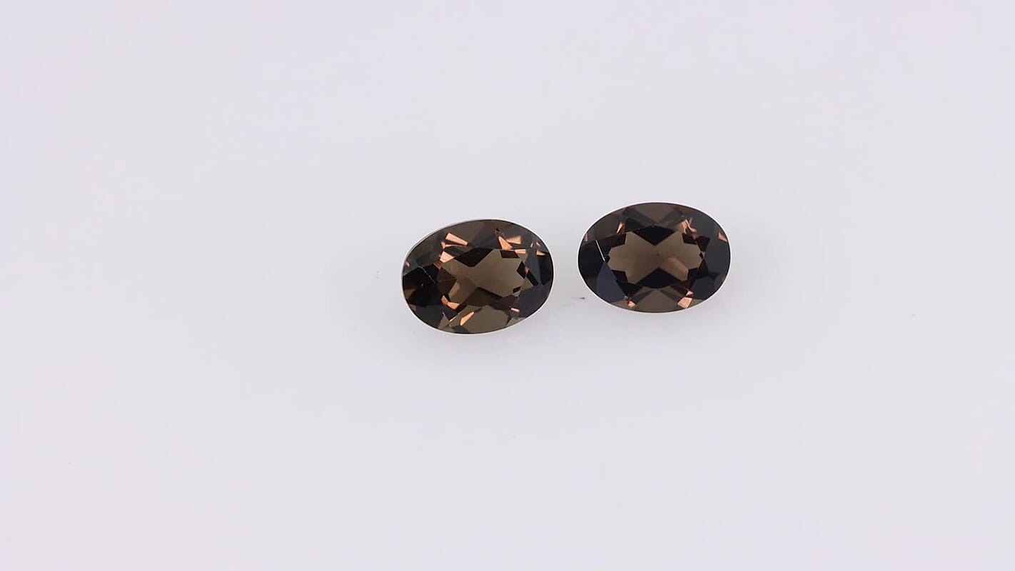 Brazilian Smoky Quartz (Ovl 7x5 mm) 1.08 ctw
