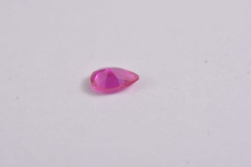 Lab Created Ruby (Pear 5x3 mm) 0.71 ctw