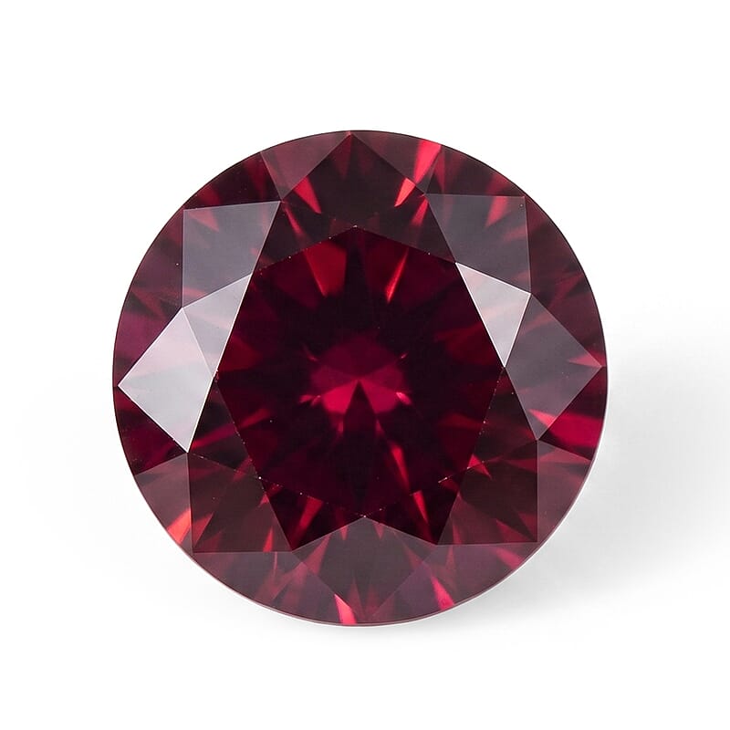 Lab Created Ruby (Rnd 5.5 mm) 0.58 ctw