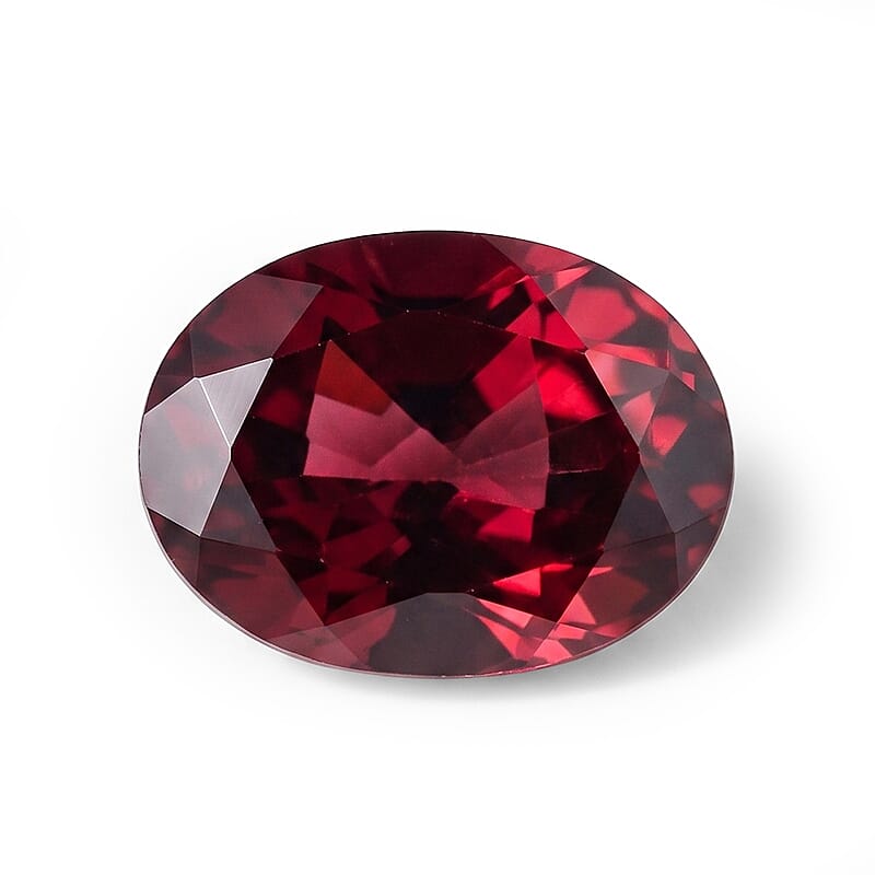 Orissa Rose Garnet (Ovl 8x6 mm) 1.20 ctw