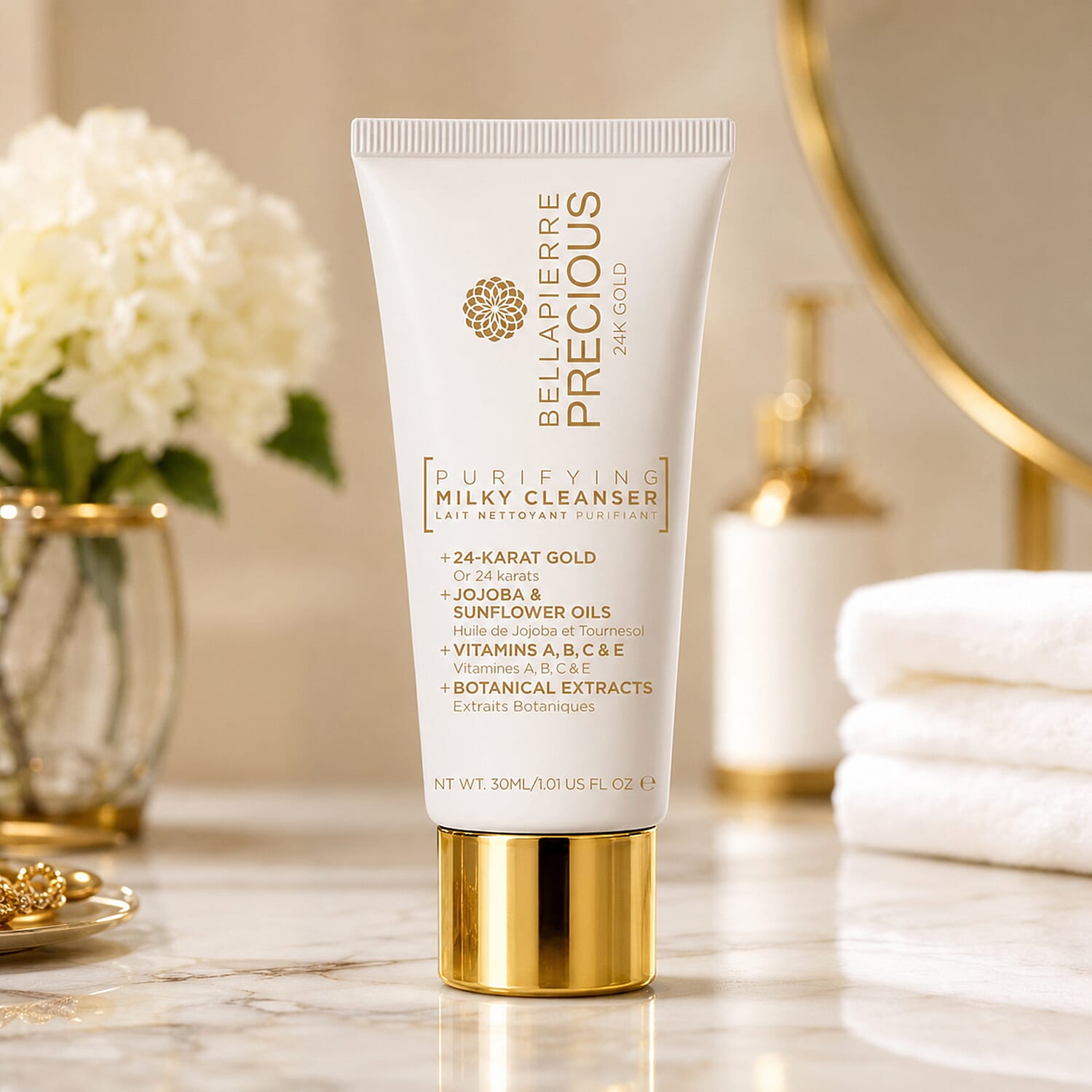 Bellapierre Cosmetics Travel Size Milky Cleanser