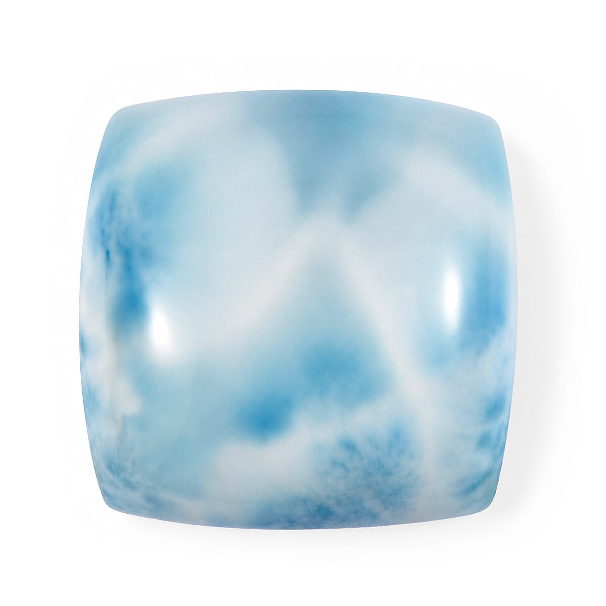 AA Larimar (Cush 12X12 mm) 8.54 ctw