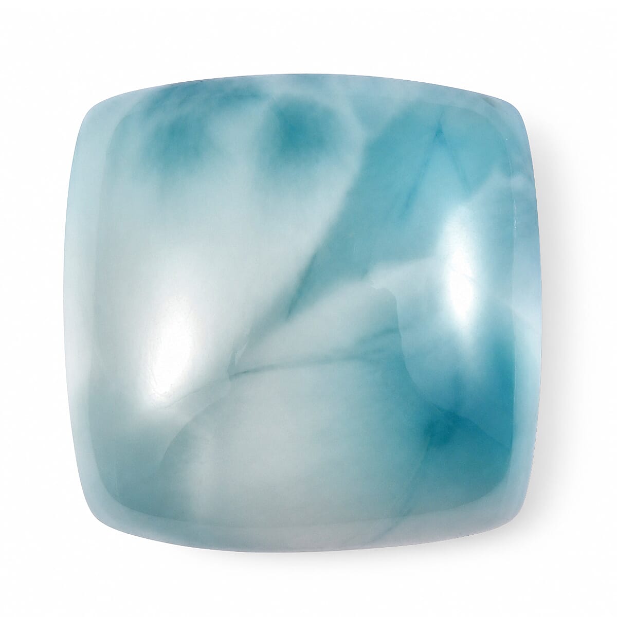 Larimar (Cush 14x14 mm) 12.11 ctw