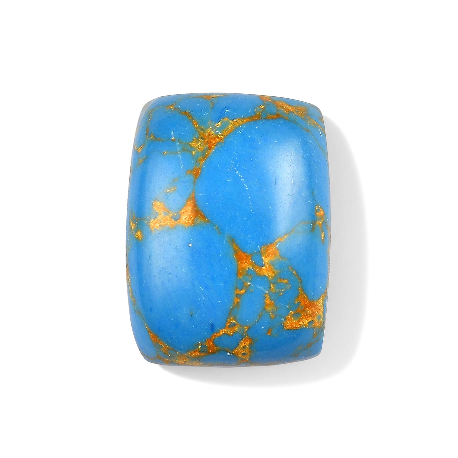 Blue Turquoise (Cush 16x12 mm) 8.13 ctw