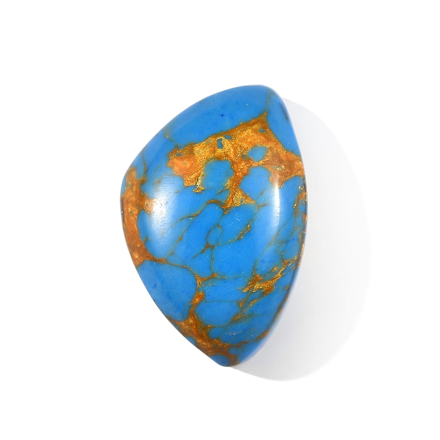 AA Blue Turquoise (Fancy 16x10.5 mm) 5.66 ctw