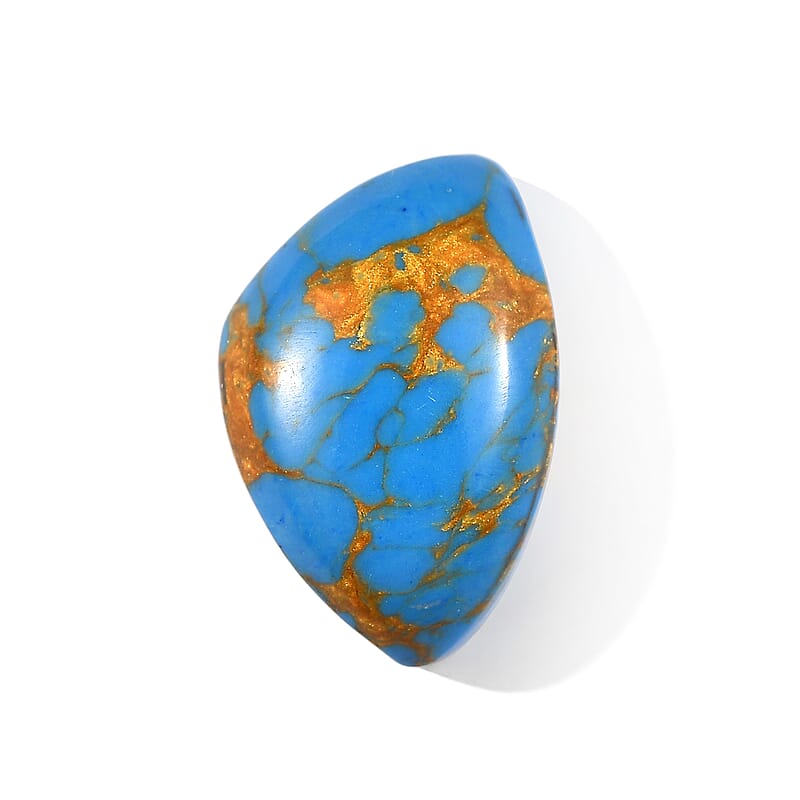 AA Blue Turquoise (Fancy 16x10.5 mm) 5.66 ctw