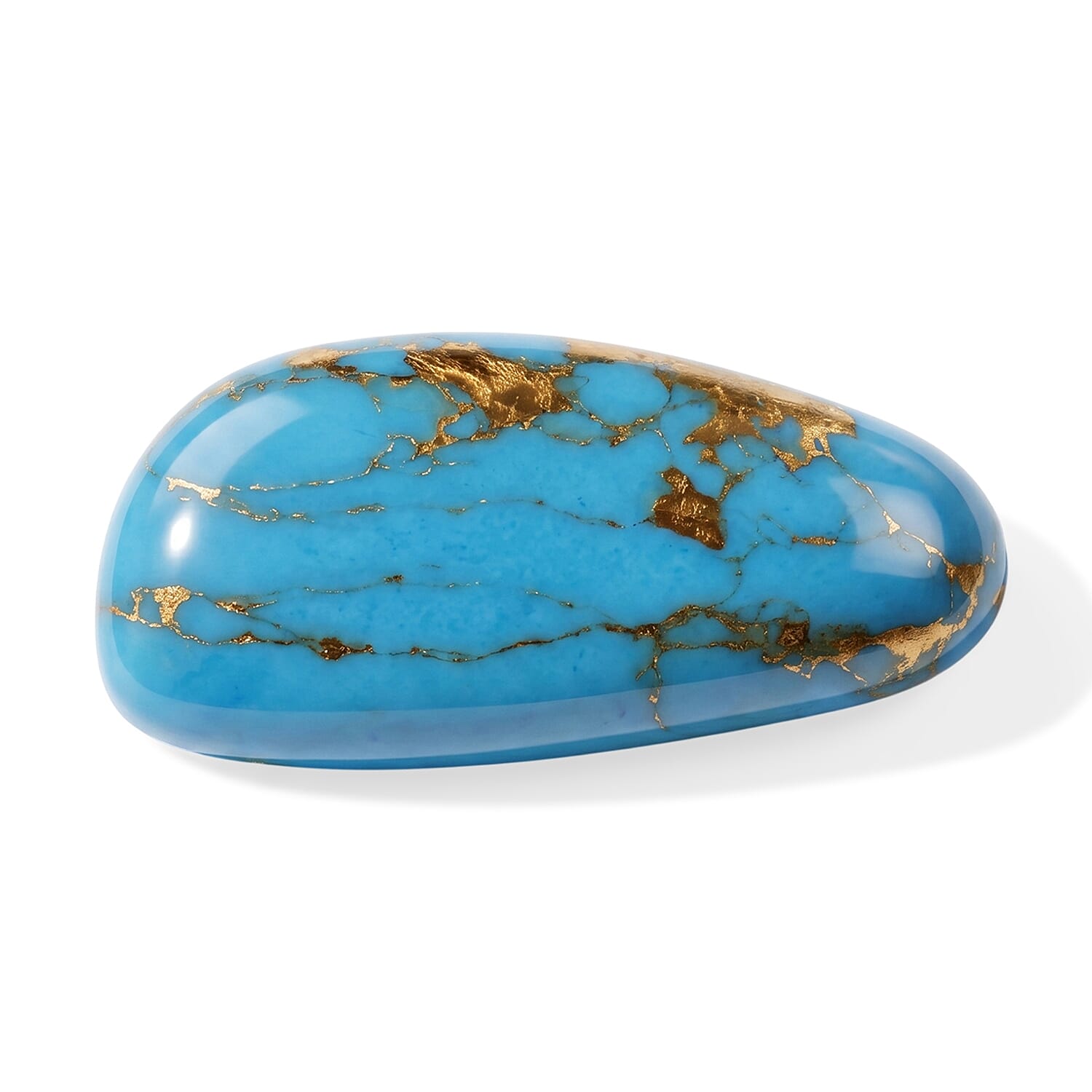 Blue Turquoise (Fancy 21x10 mm) 8.00 ctw