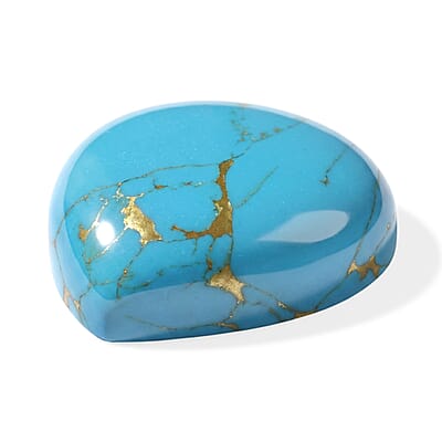 Blue Turquoise (Hrt 20 mm) 11.10 ctw