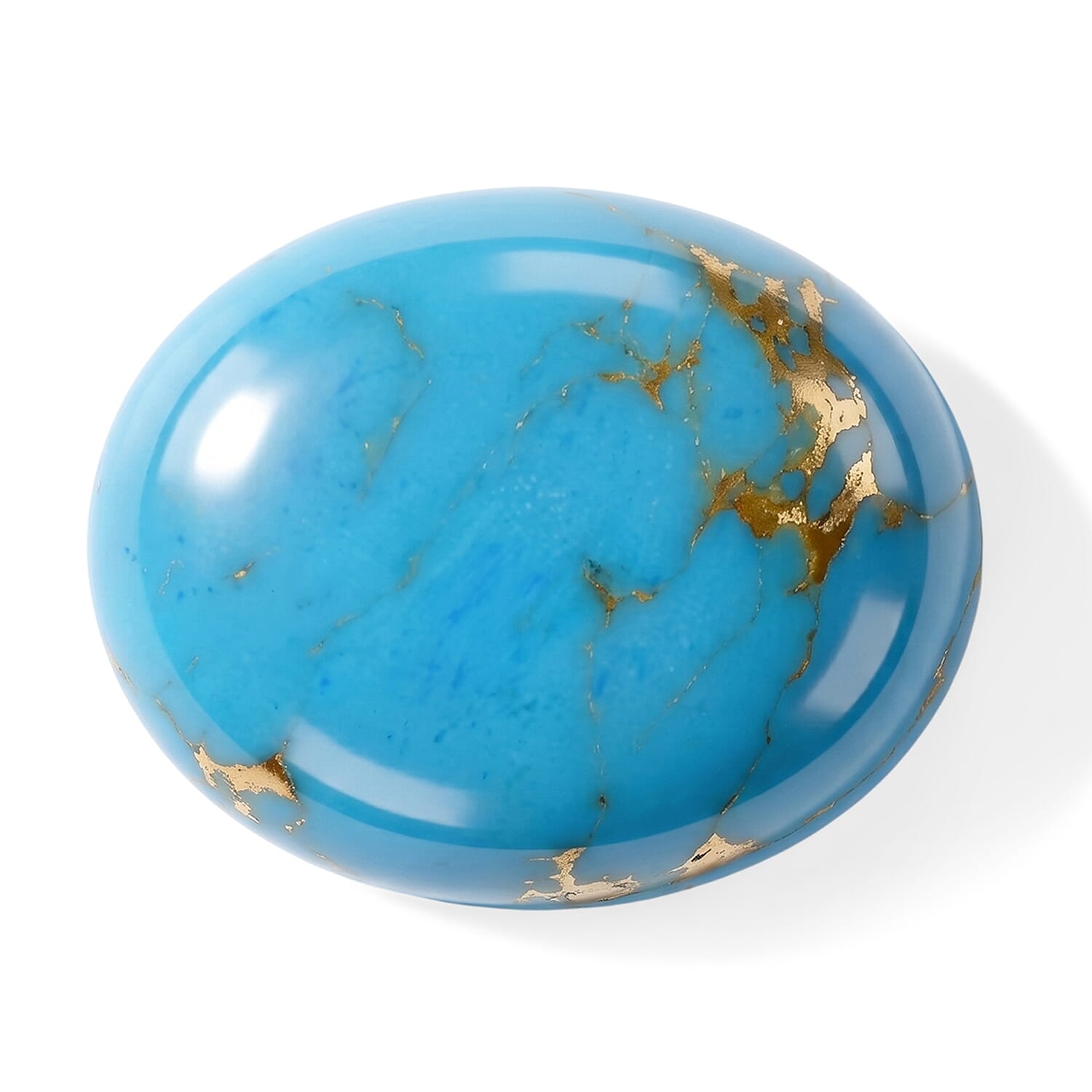 Blue Turquoise (Ovl 10x8 mm) 2.06 ctw