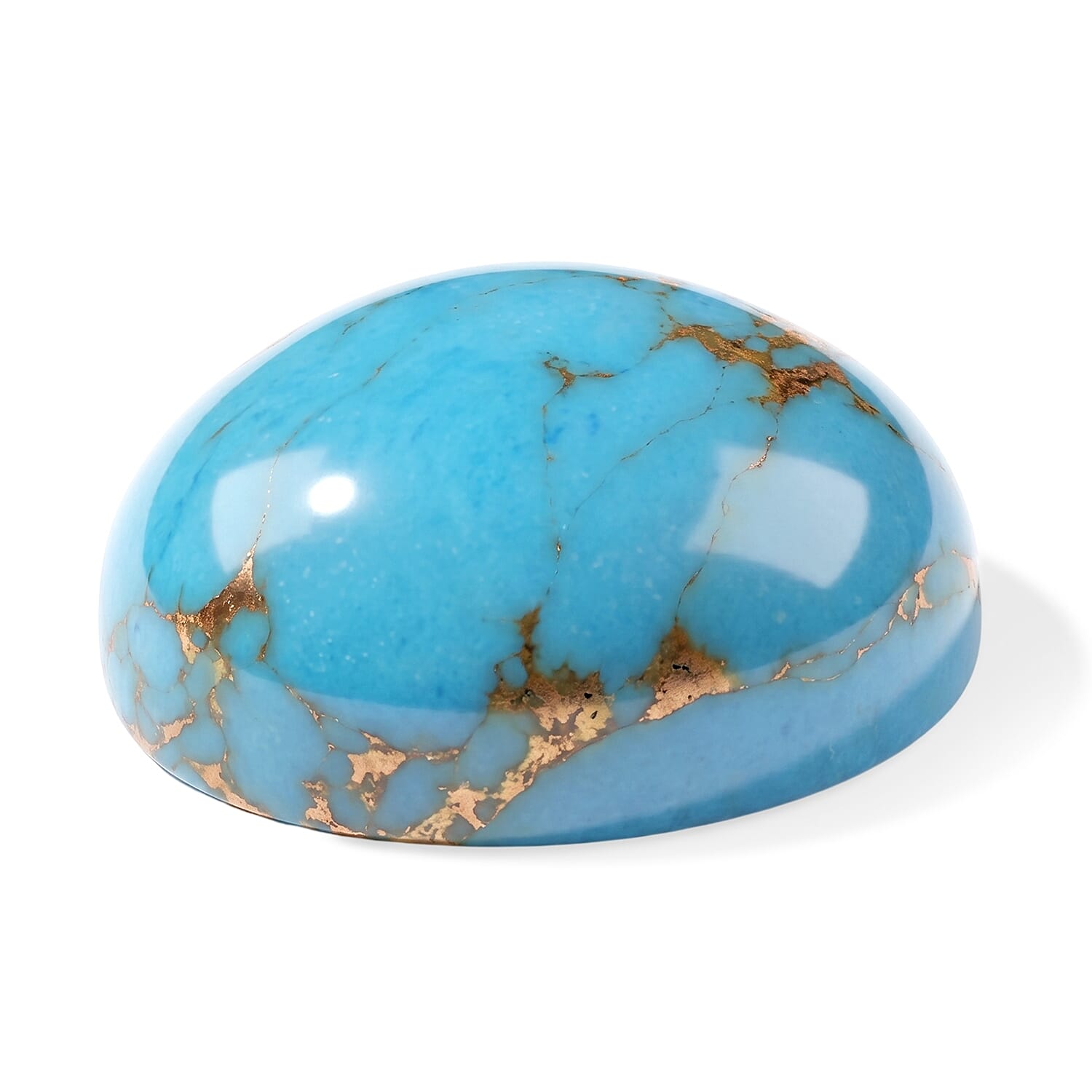 Blue Turquoise (Ovl 10x8 mm) 2.06 ctw