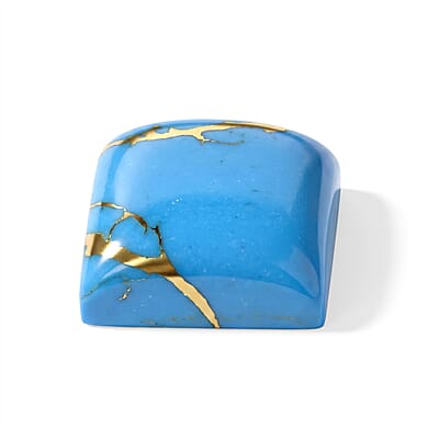 Blue Turquoise (Sqr 10 mm) 3.88 ctw
