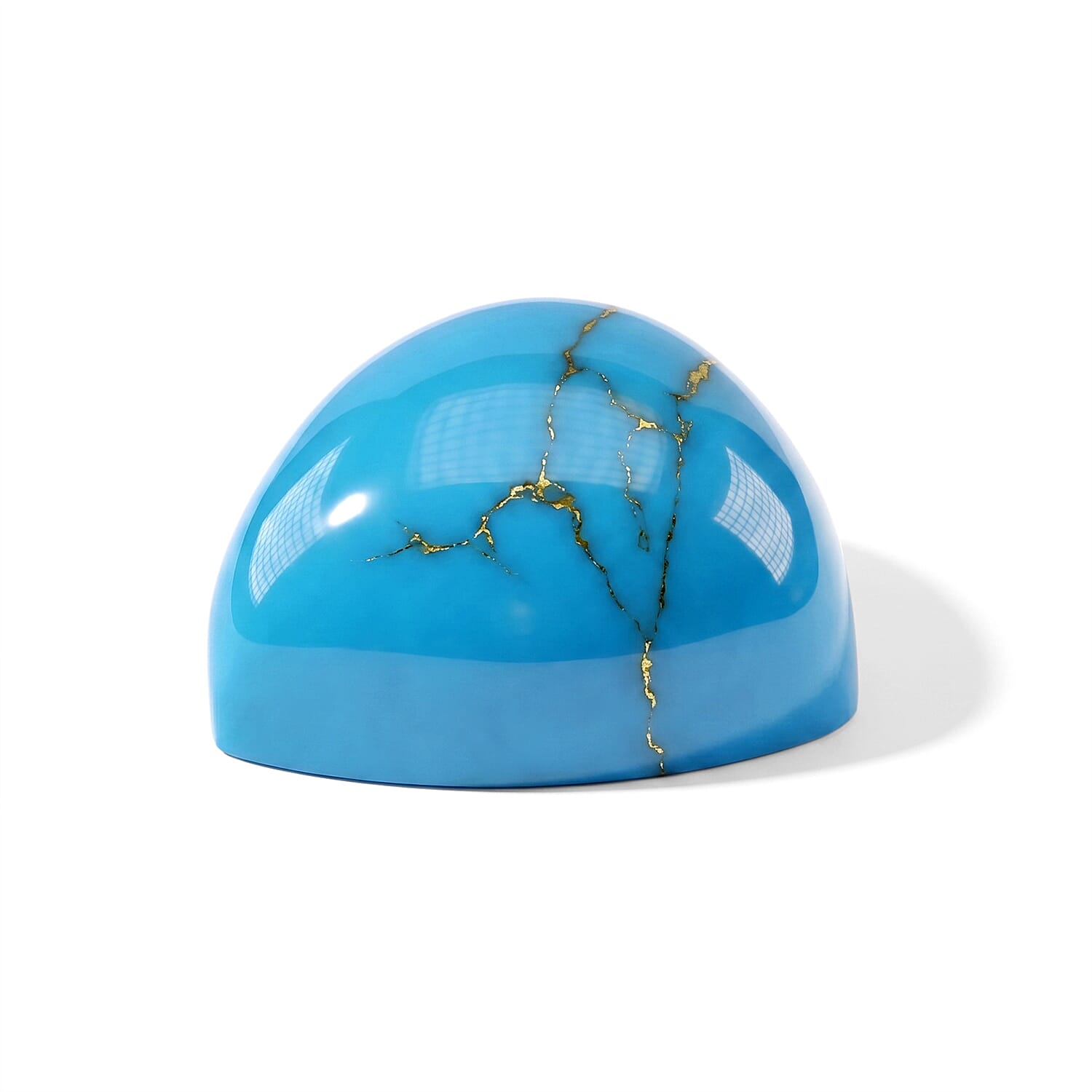 AA Blue Turquoise (Tril 10 mm) 3.12 ctw