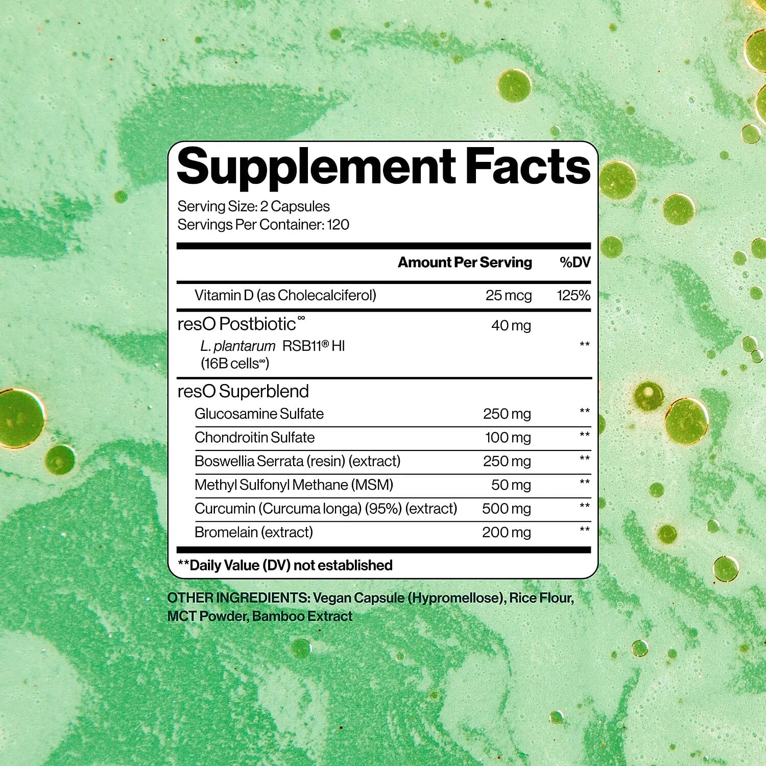 Resbiotic Reso Bone & Joint Support Postbiotic