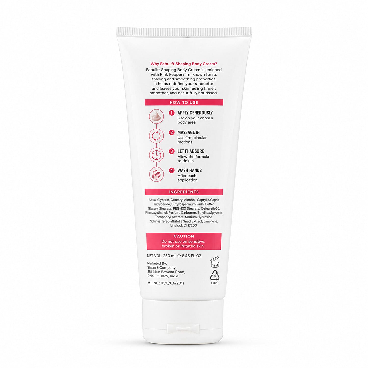 Fabulift Shaping Body Cream