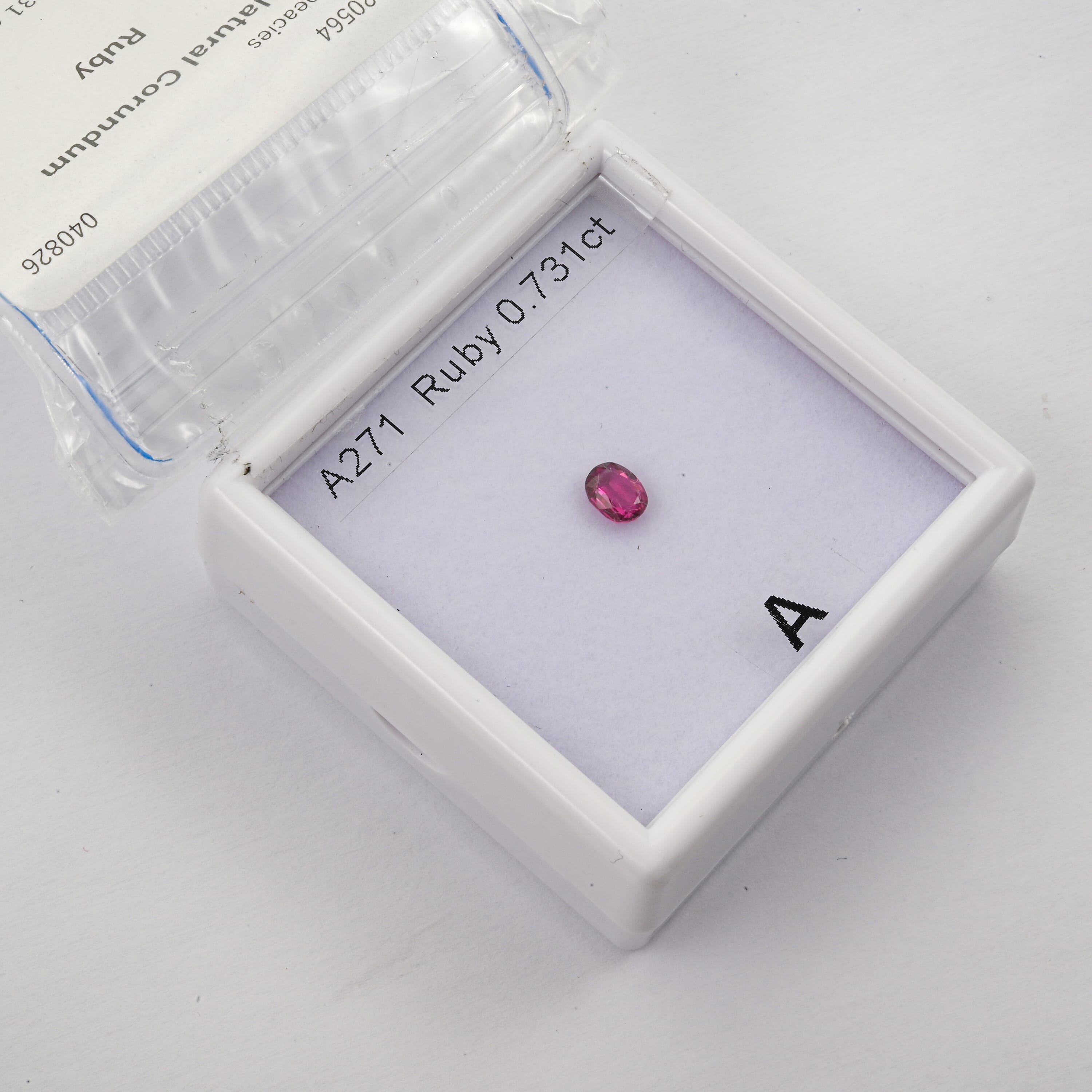 Certified AAAA Natural Ruby (Ovl Free Size) 0.65 ctw