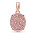 Luxoro 10K Rose Gold I3 Natural Pink Diamond Cocktail Pendant 0.33 ctw image number 0