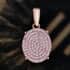 Luxoro 10K Rose Gold I3 Natural Pink Diamond Cocktail Pendant 0.33 ctw image number 1