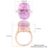 ILIANA 18K Rose Gold AAA Martha Rocha Kunzite and G-H SI Diamond Ring (Size 6.0) 4.15 Grams 17.25 ctw image number 5