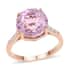 ILIANA 18K Rose Gold AAA Martha Rocha Kunzite and G-H SI Diamond Solitaire Ring (Size 7.0) 4 Grams 7.25 ctw image number 0
