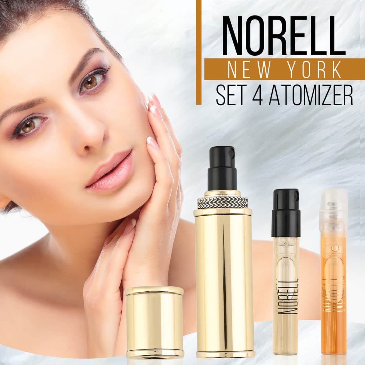NORELL NY Atomizer 4 Piece Set image number 1