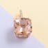 Certified Iliana 18K Rose Gold AAA Marropino Morganite and G-H SI Diamond Pendant 11.85 ctw image number 1