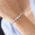 KARIS Espirito Santo Aquamarine Bolo Bracelet in Platinum Bond and Stainless Steel 2.35 ctw image number 2