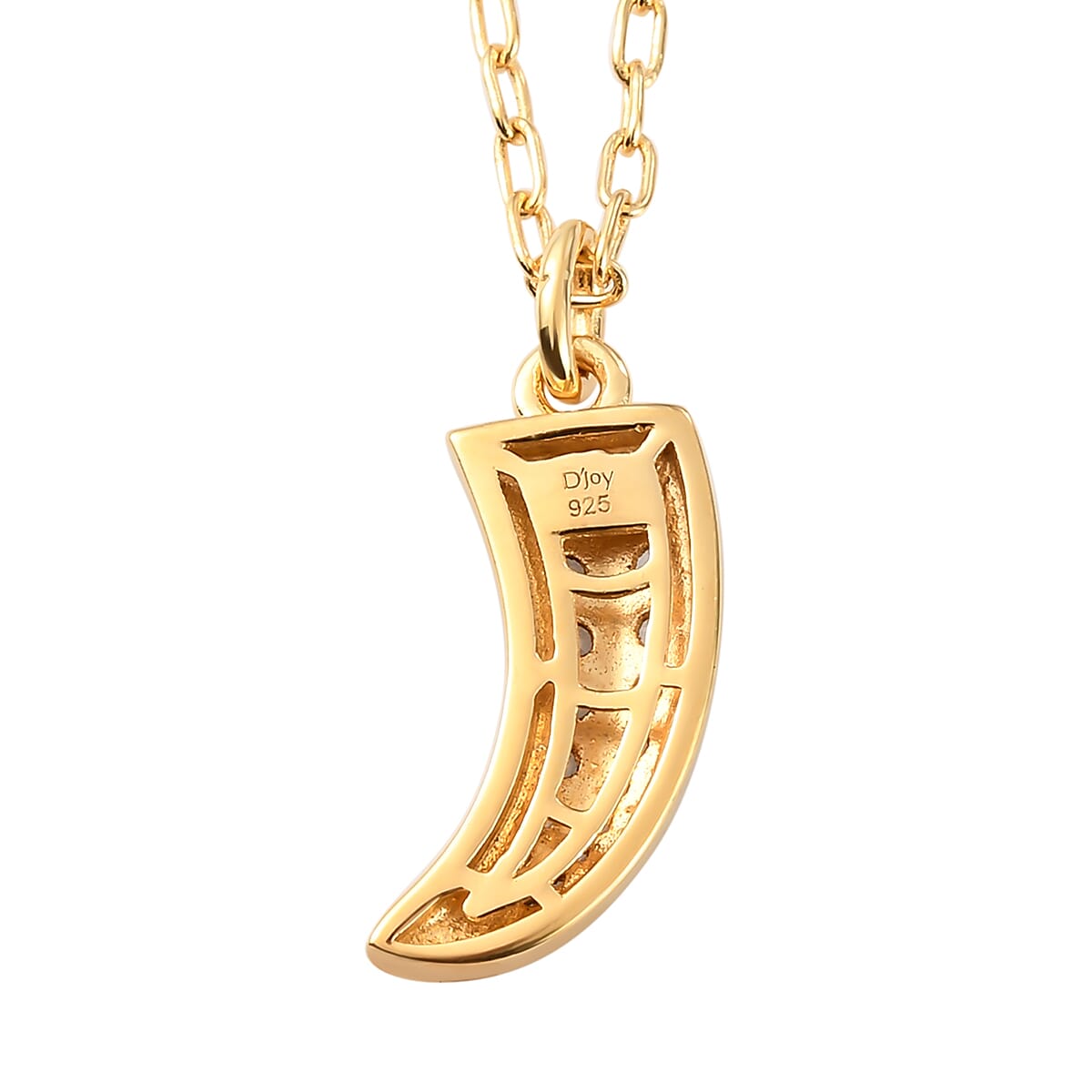 Lion tooth hot sale gold pendant