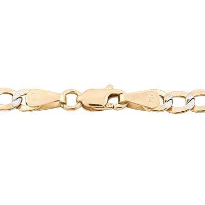 VEGAS CLOSEOUT Deal 10K Yellow Gold 3.5mm Curb Necklace 22 Inches 4.60 Grams