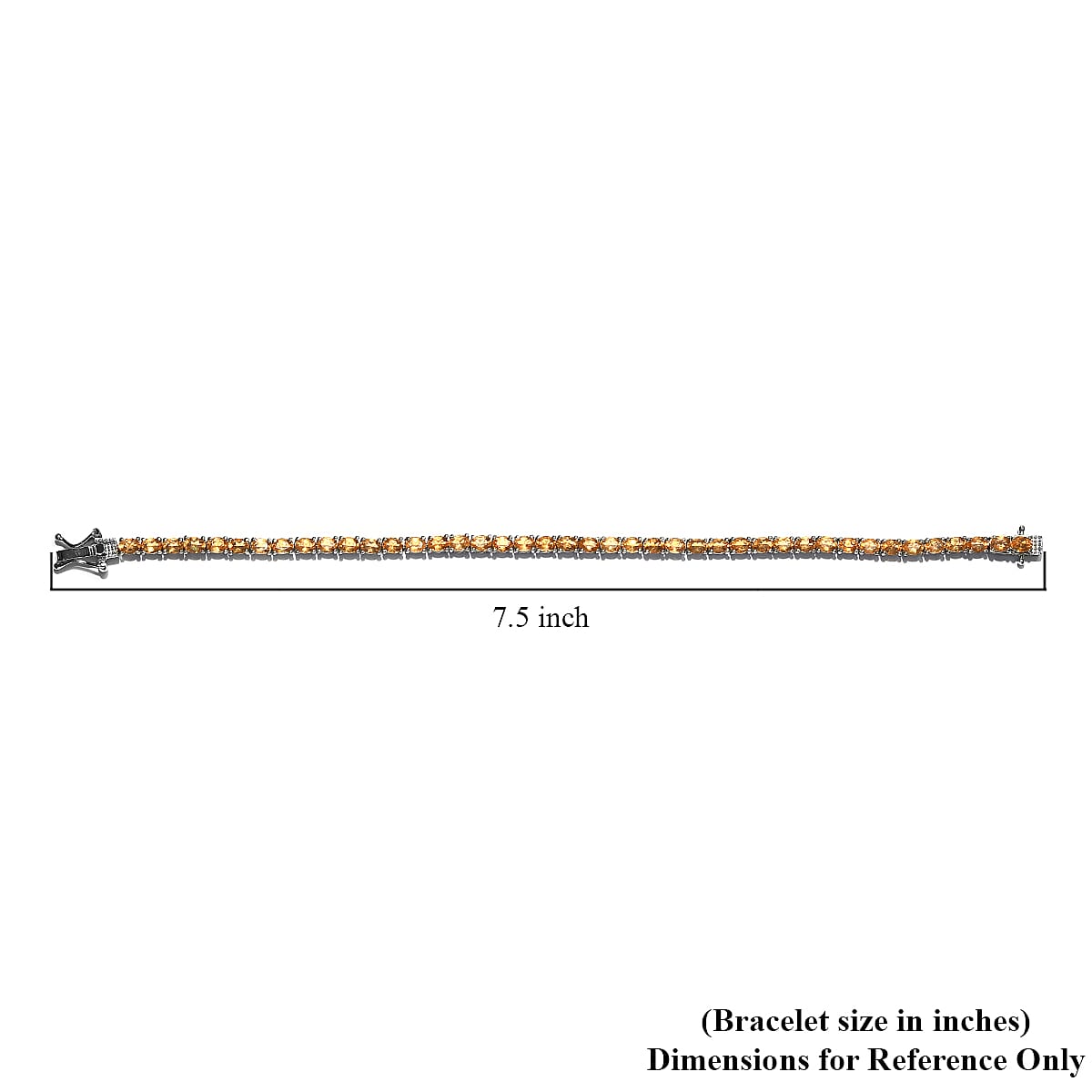 Mexican Fire Opal Tennis Bracelet in Platinum Over Sterling Silver (7.25 In) 5.50 ctw image number 4
