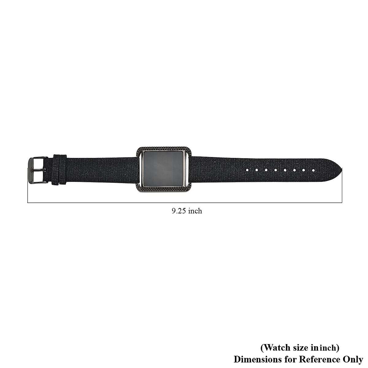 Buy Strada Electronic Movement Digital Watch with Black Faux 